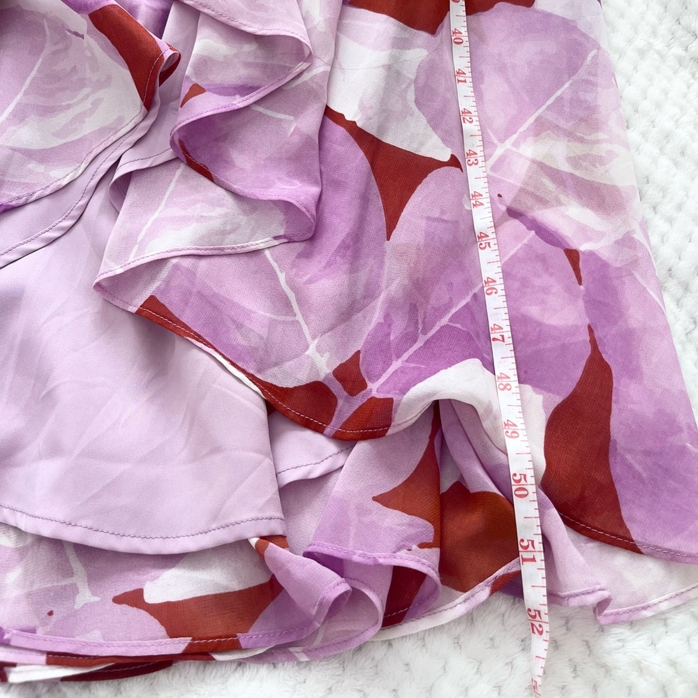 Anthropologie Hutch Geo Wrap Maxi Dress Bohemian Flowy - Picture 8 of 10